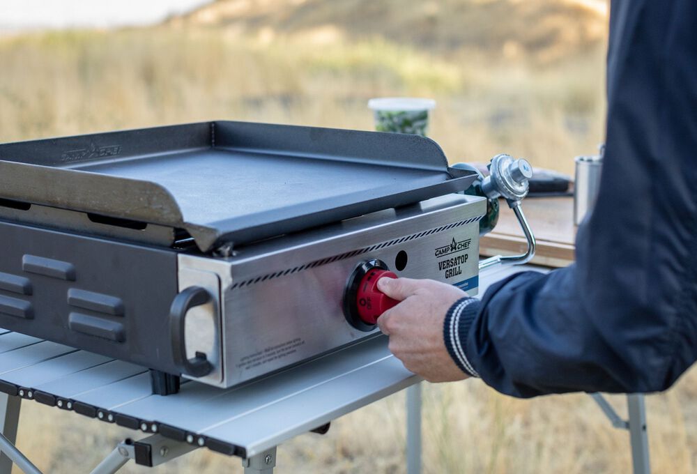 Includes Flat Top Griddle